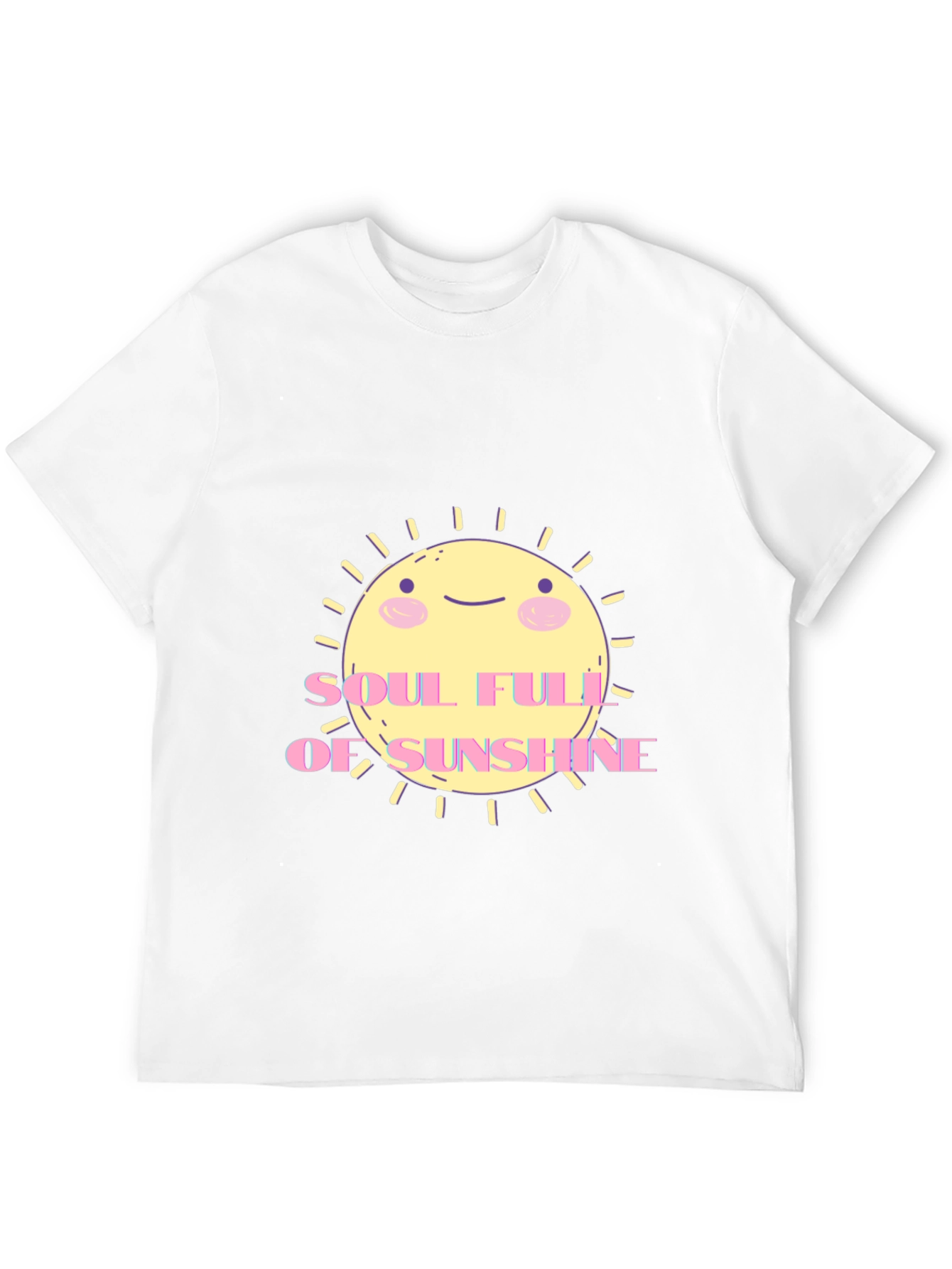 Soulful Sunshine Graphic Tee - Black