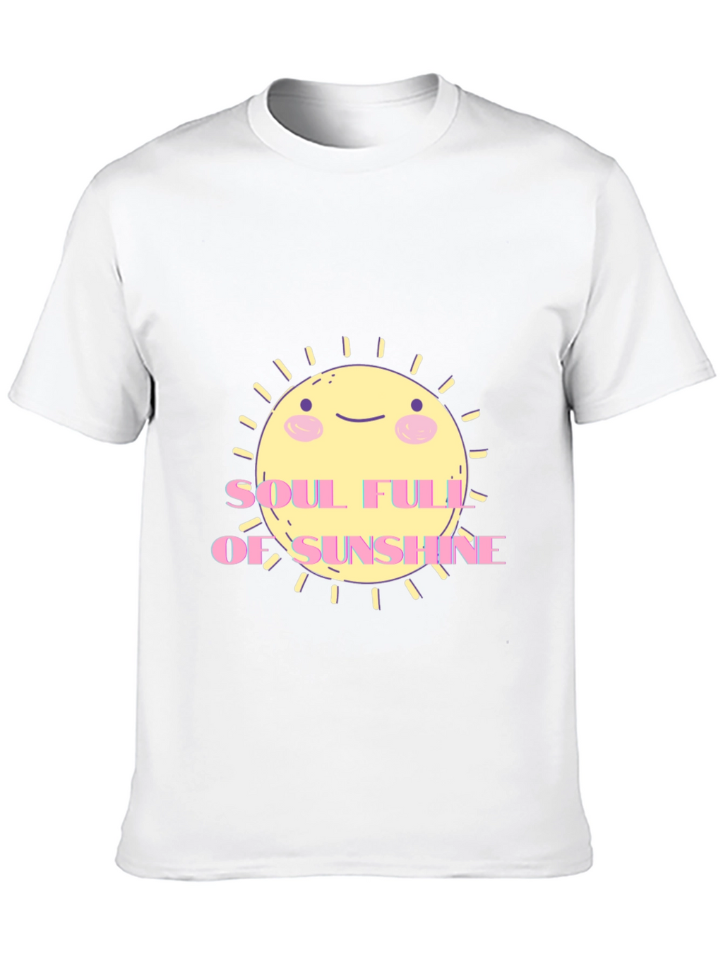 Soulful Sunshine Graphic Tee - Black
