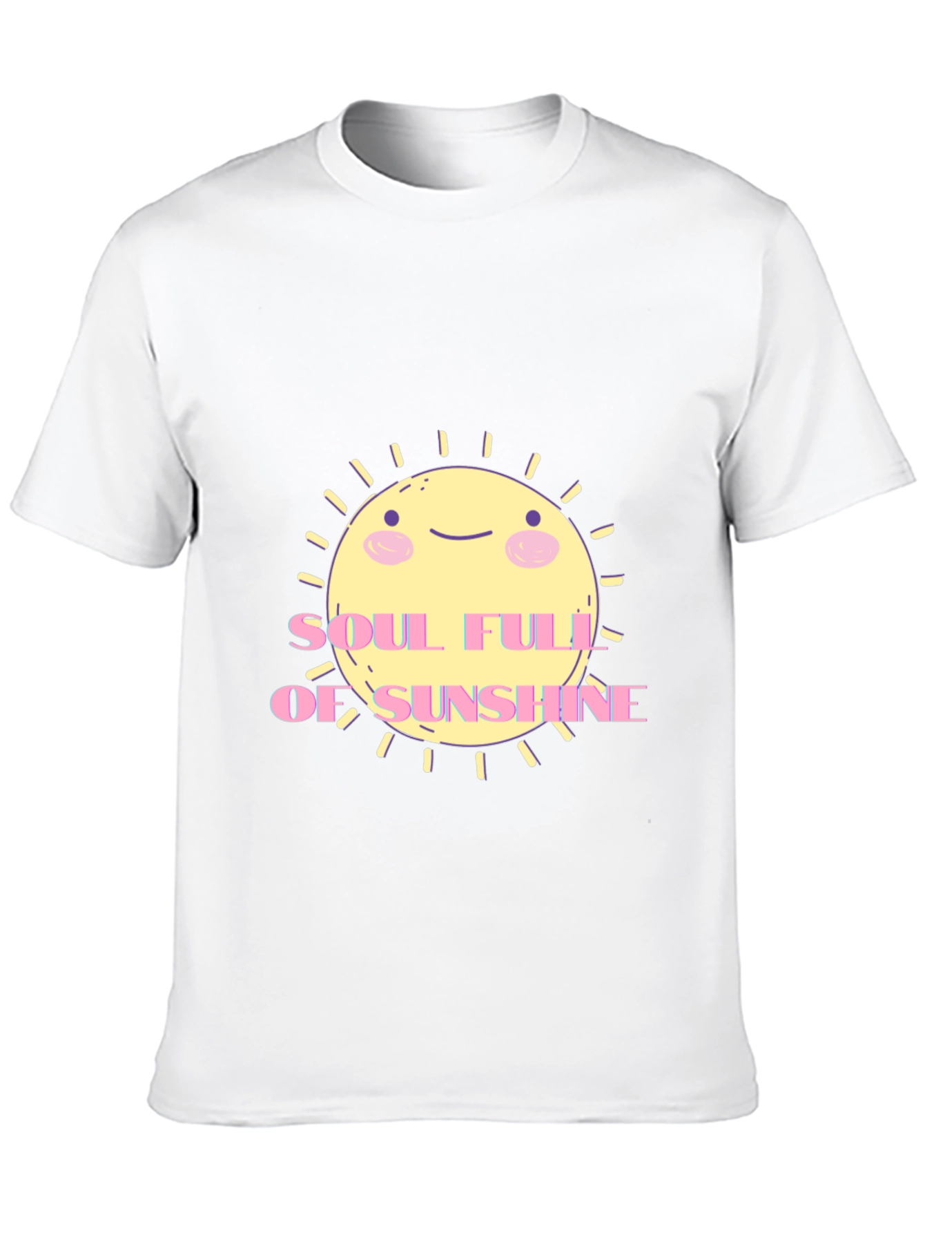 Soulful Sunshine Graphic Tee - Black