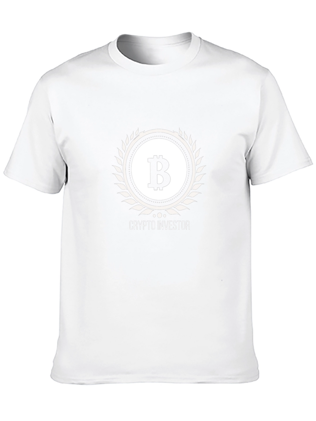 Crypto Investor Bitcoin Graphic Tee - Black