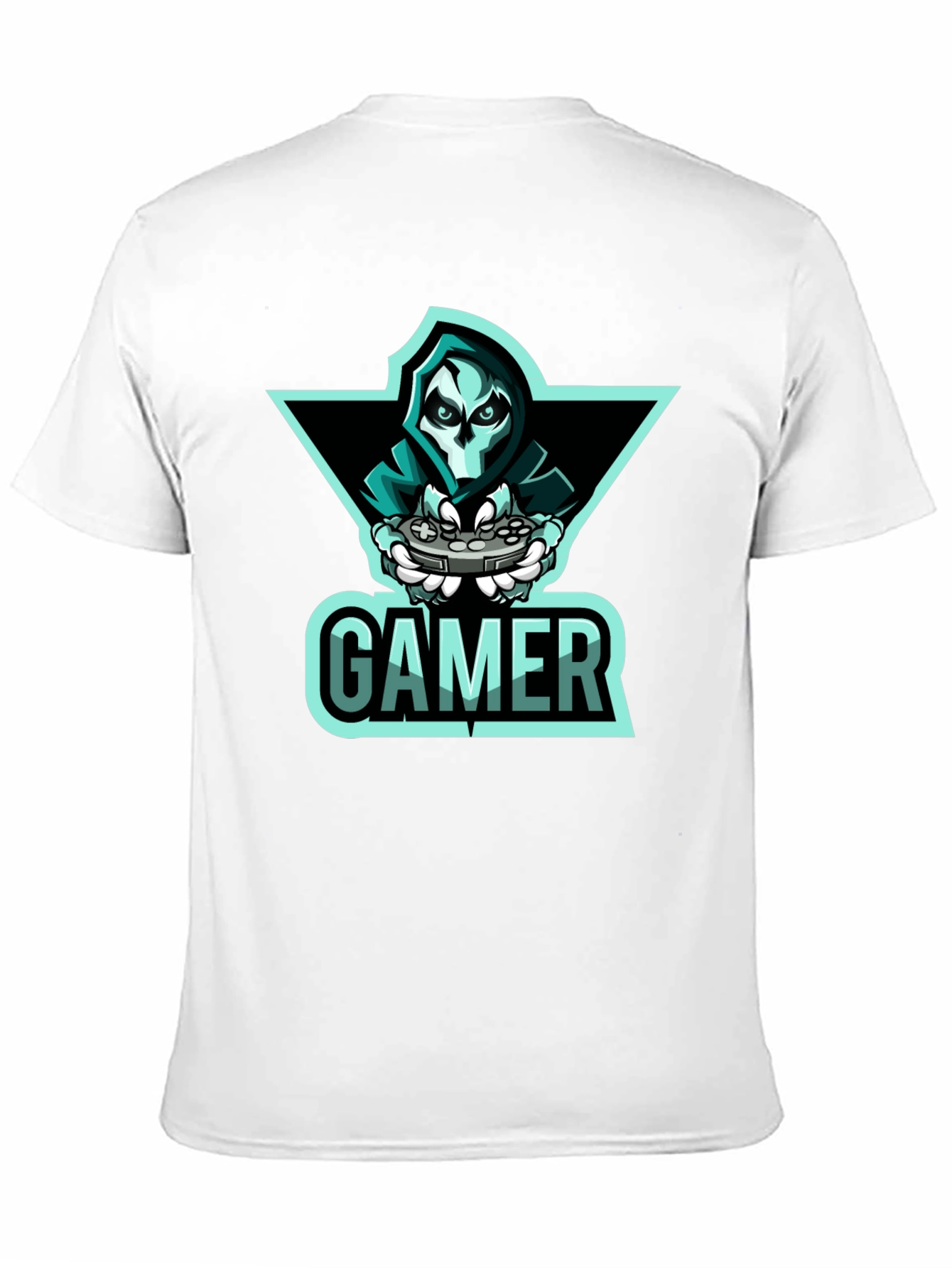 Gamer Reaper Graphic T-Shirt - Cool Gaming Apparel