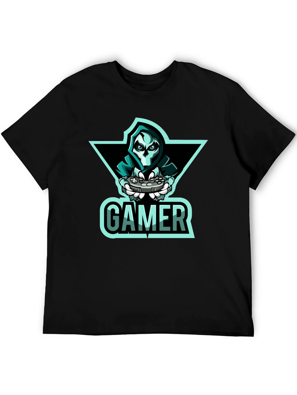 Gamer Reaper Graphic T-Shirt - Cool Gaming Apparel