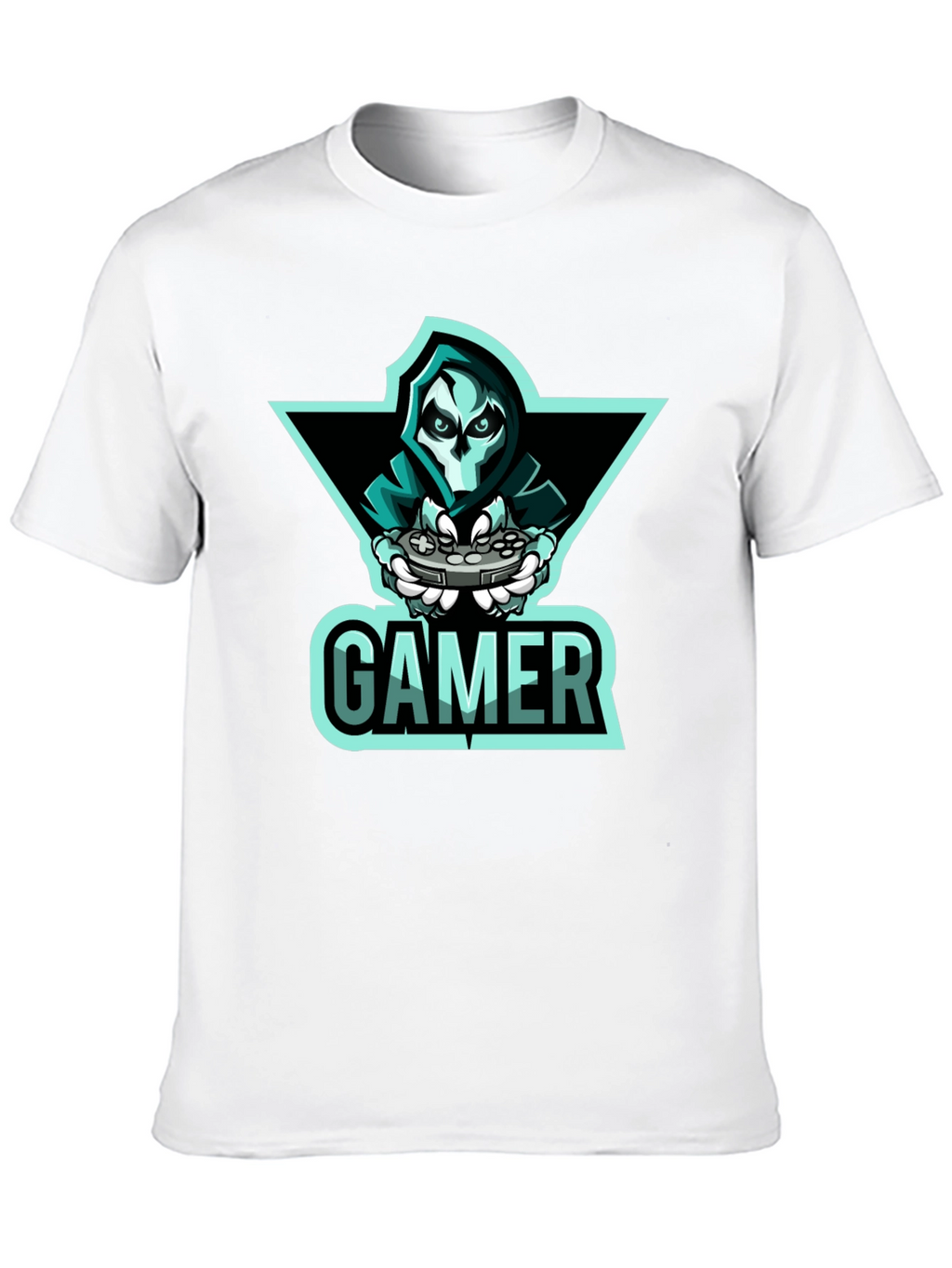 Gamer Reaper Graphic T-Shirt - Cool Gaming Apparel