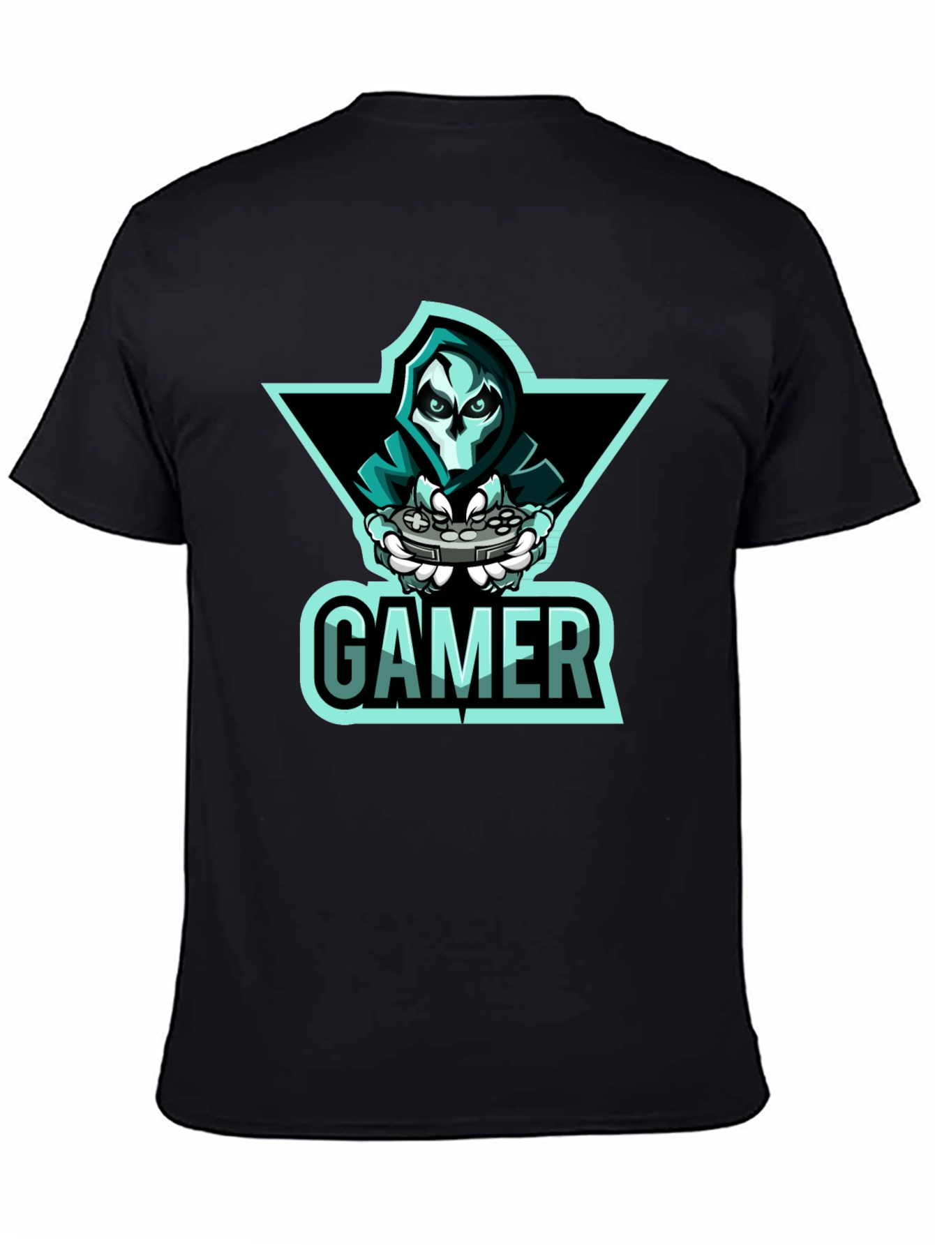 Gamer Reaper Graphic T-Shirt - Cool Gaming Apparel