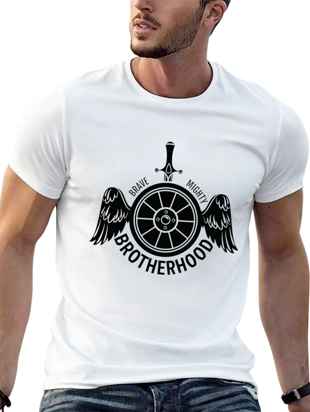 Brotherhood Graphic Tee - Brave & Mighty
