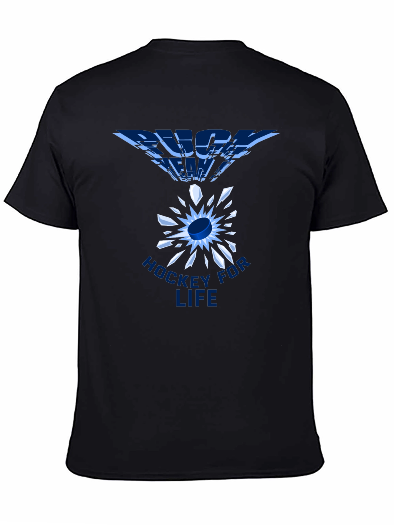 Hockey For Life Black T-Shirt