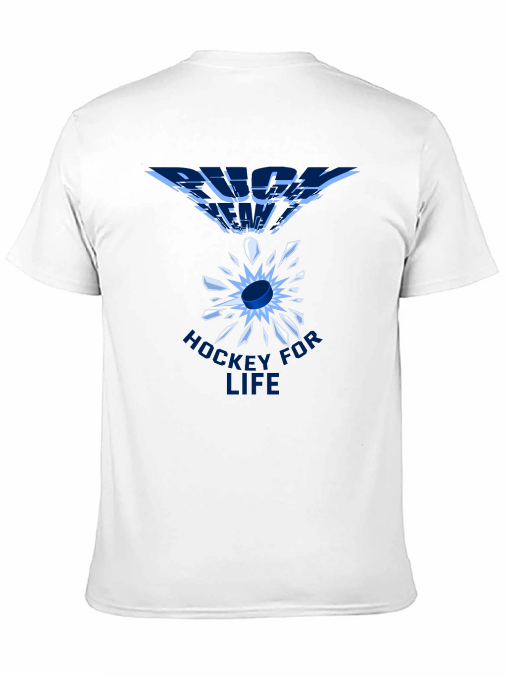 Hockey For Life Black T-Shirt
