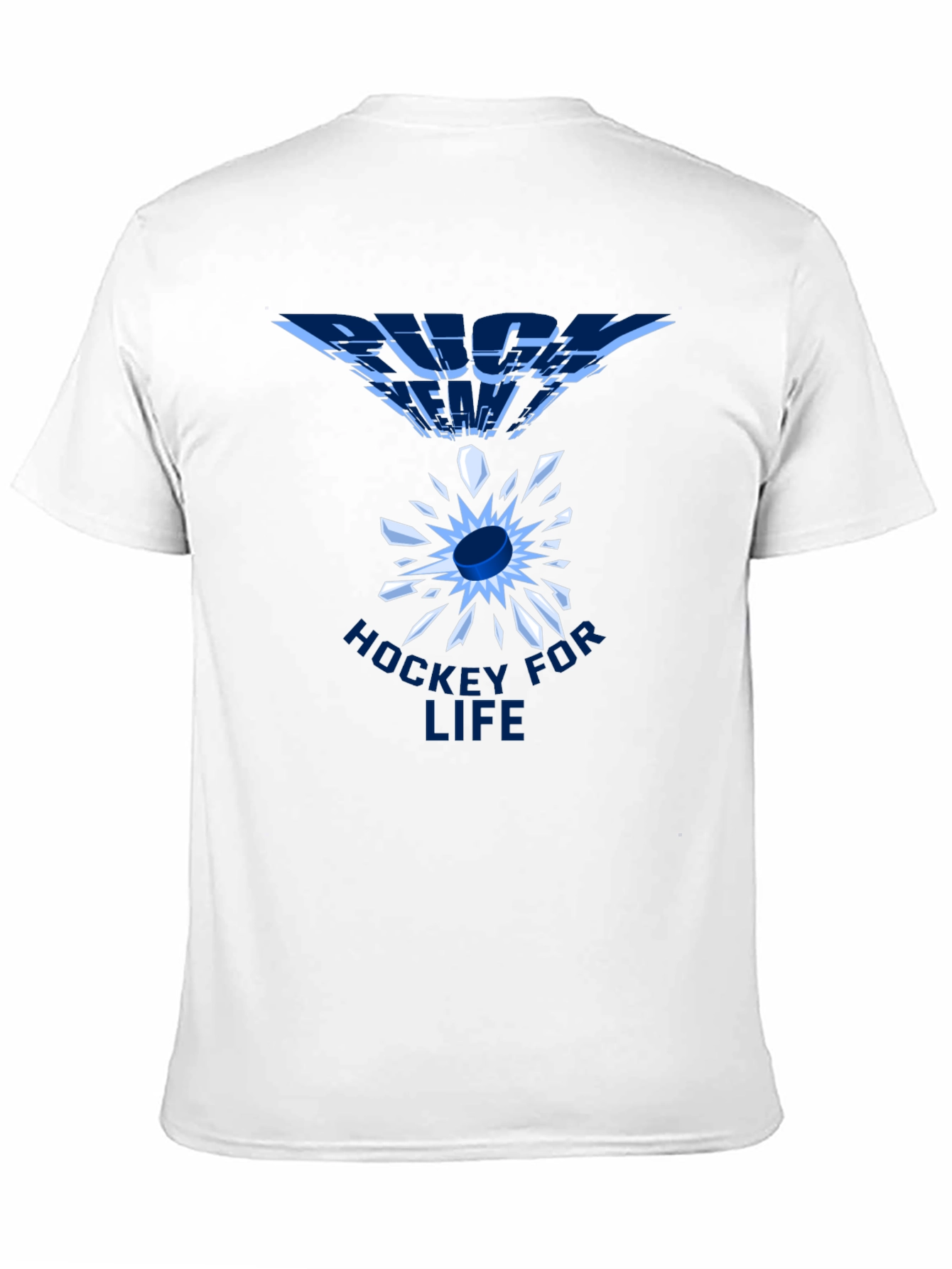 Hockey For Life Black T-Shirt
