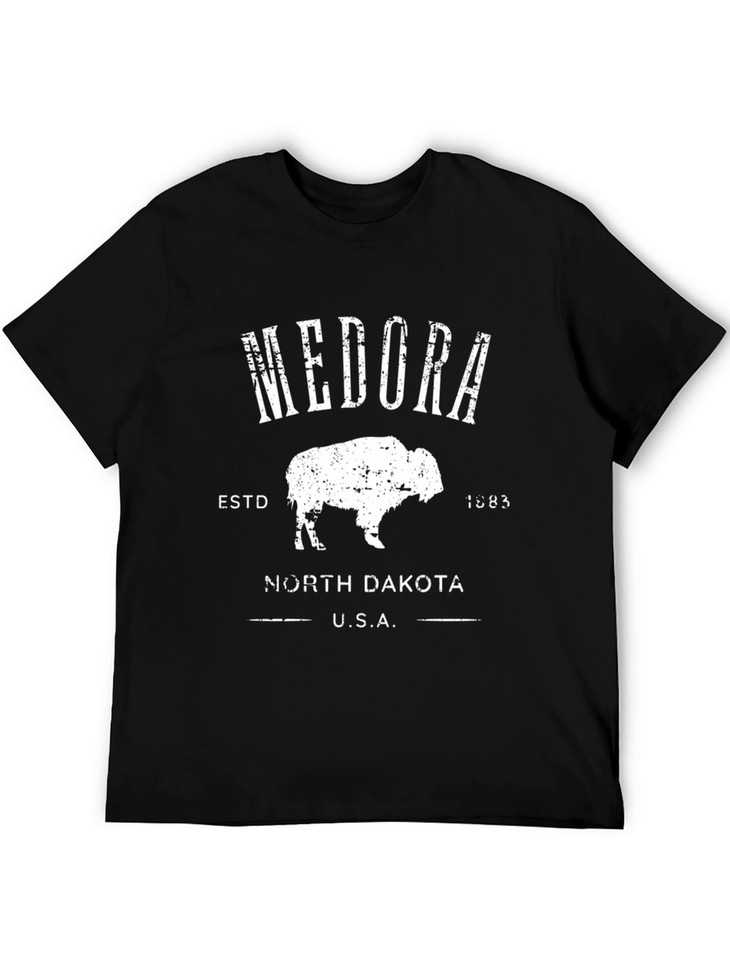 Medora North Dakota Bison Graphic Tee