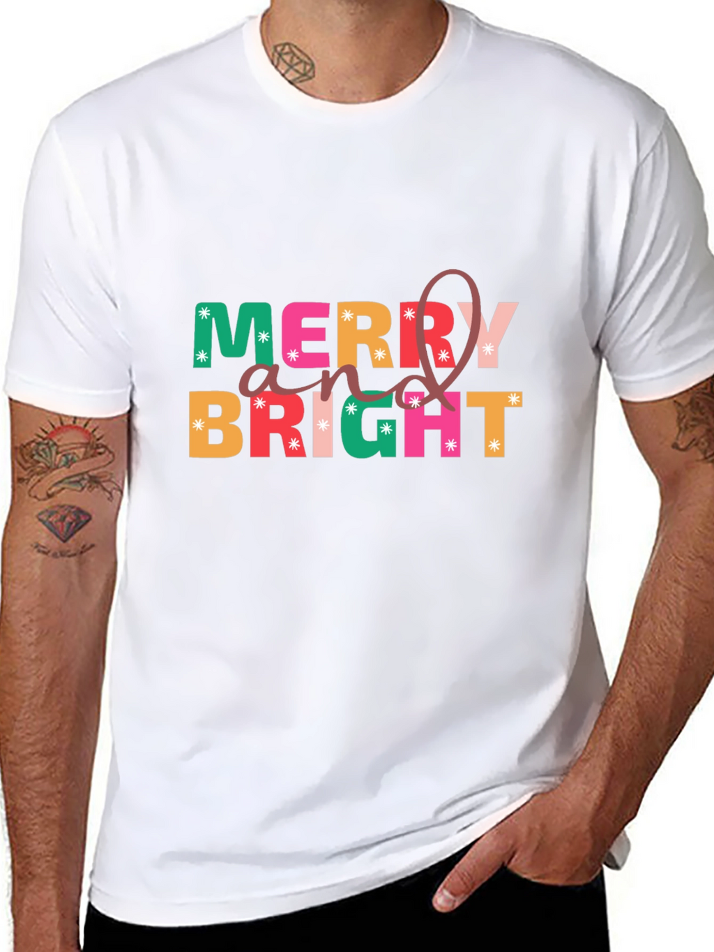 Merry and Bright Holiday T-Shirt