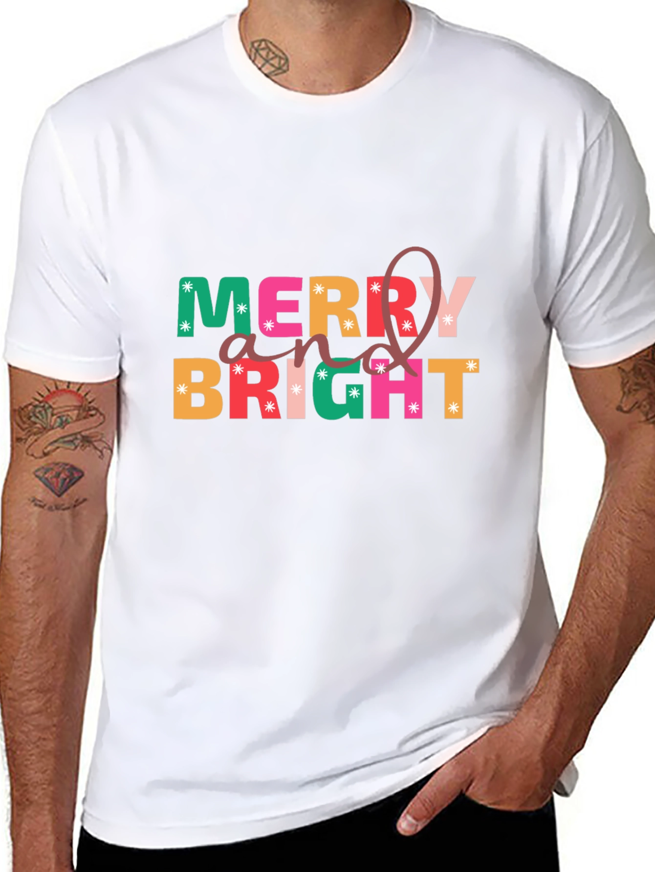Merry and Bright Holiday T-Shirt