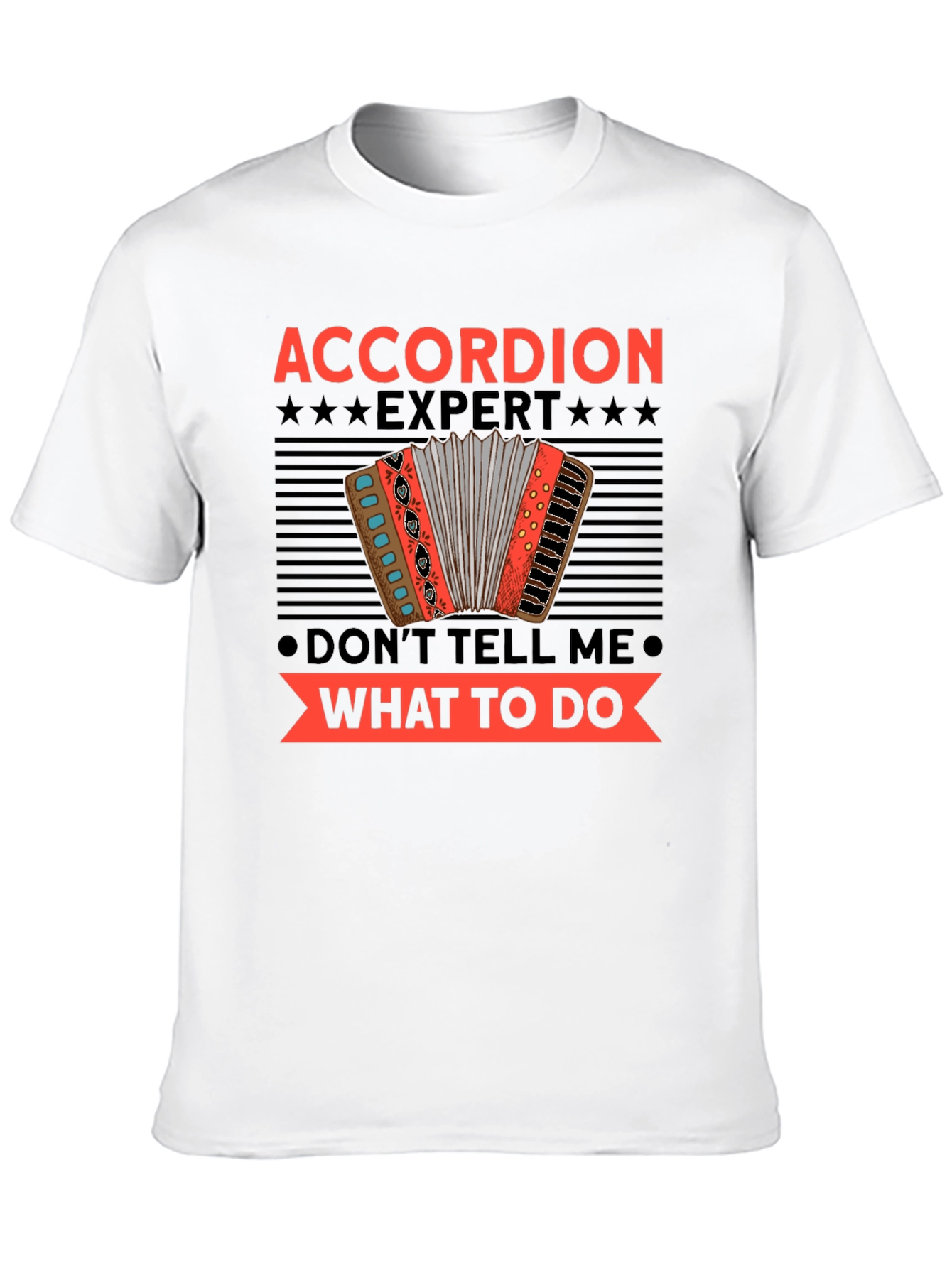 Accordion Expert Funny T-Shirt