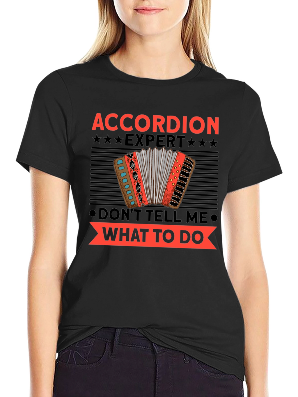 Accordion Expert Funny T-Shirt