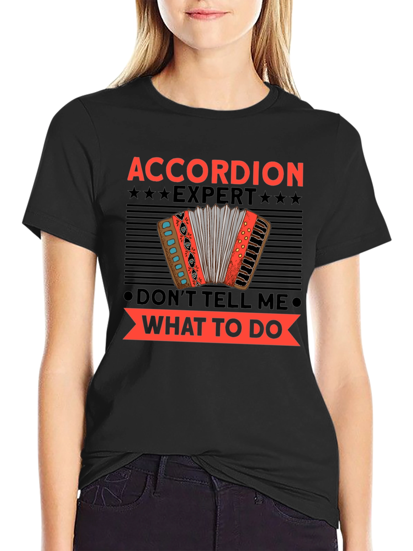 Accordion Expert Funny T-Shirt
