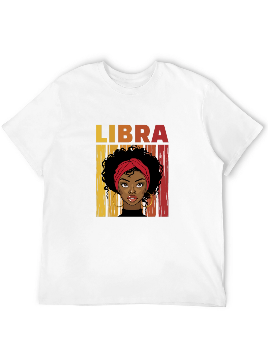Libra Zodiac Woman Graphic T-Shirt