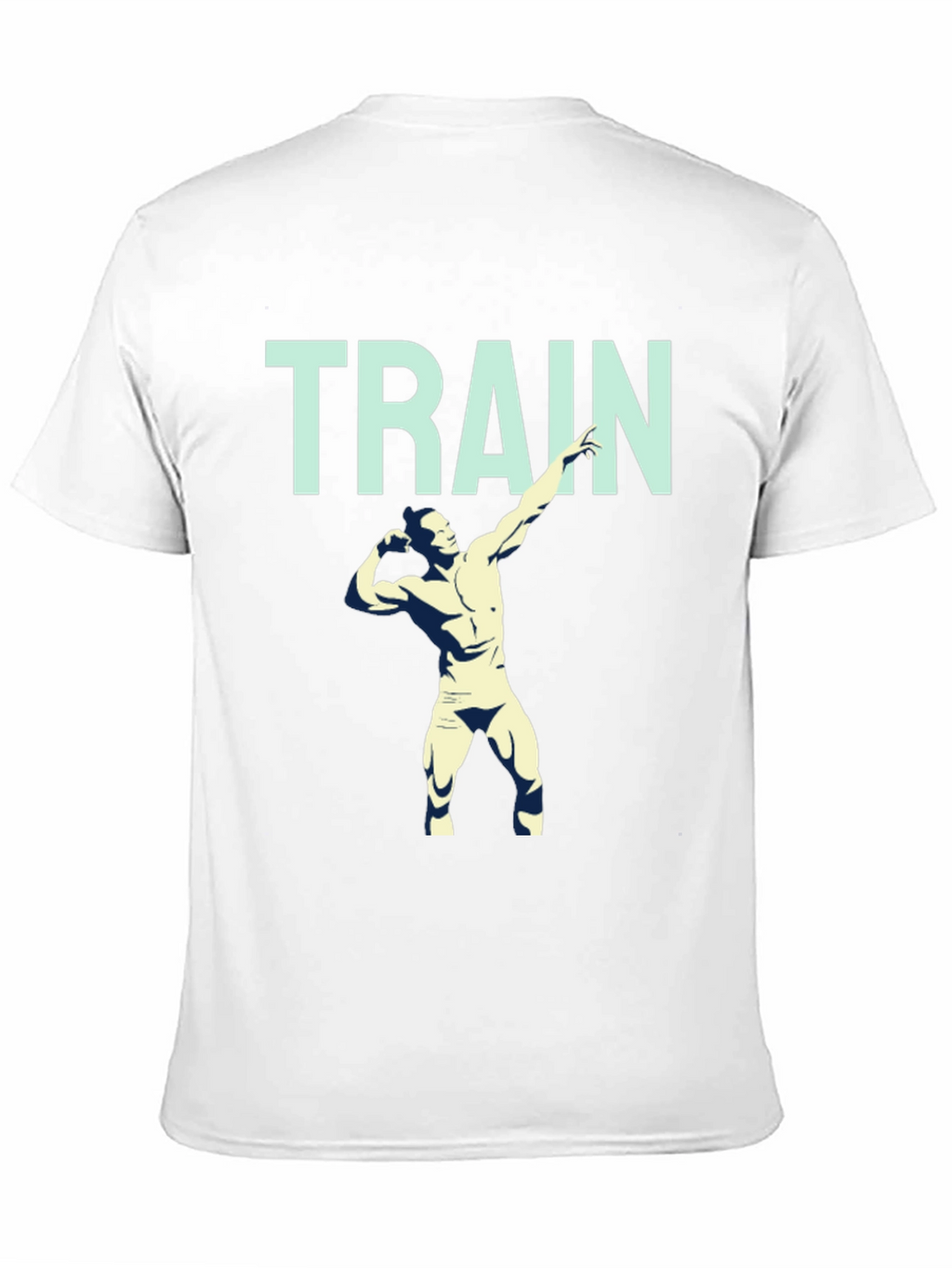 Train Hard Graphic Tee - Mens Fitness Shirt