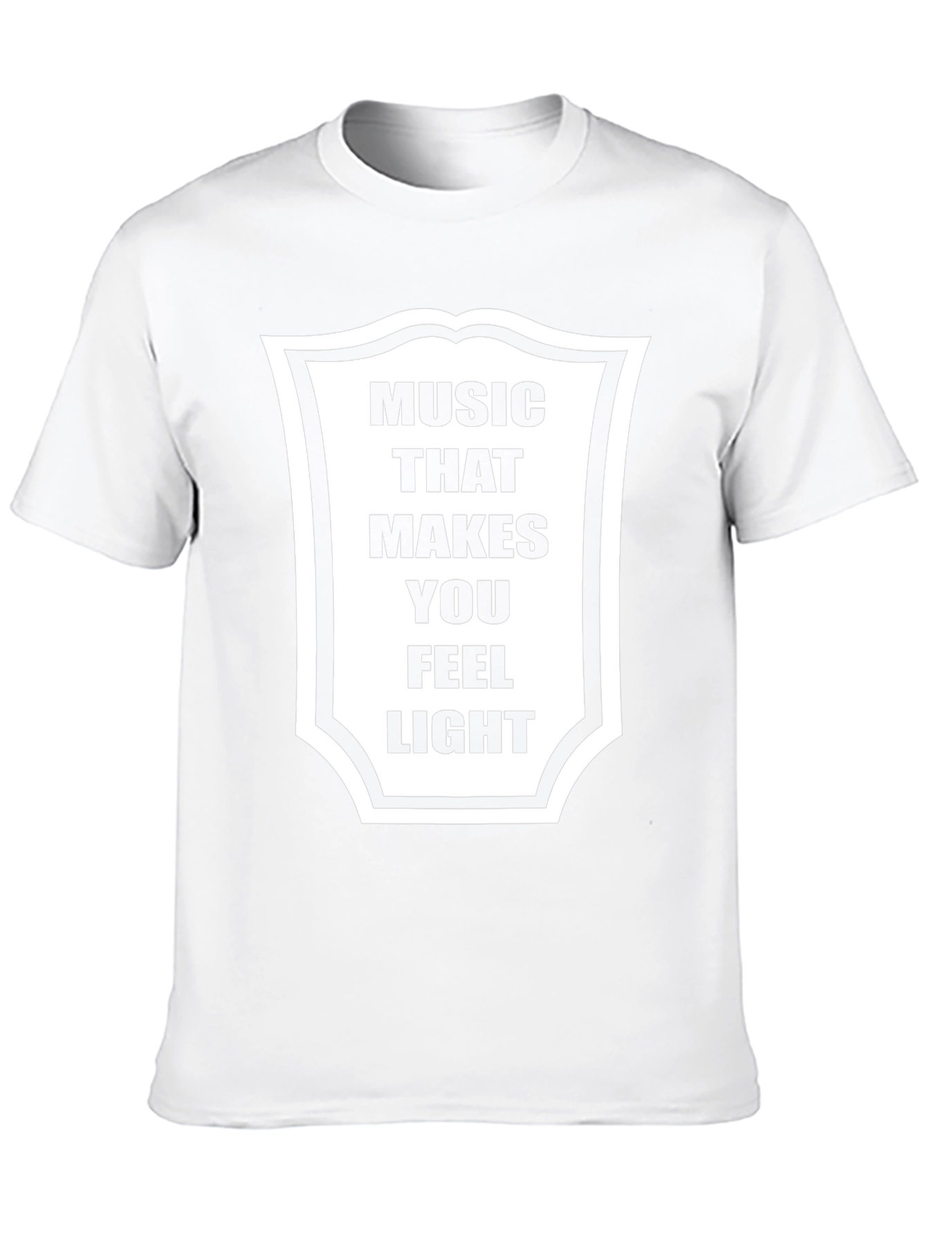 Music Makes You Feel Light Graphic T-Shirt