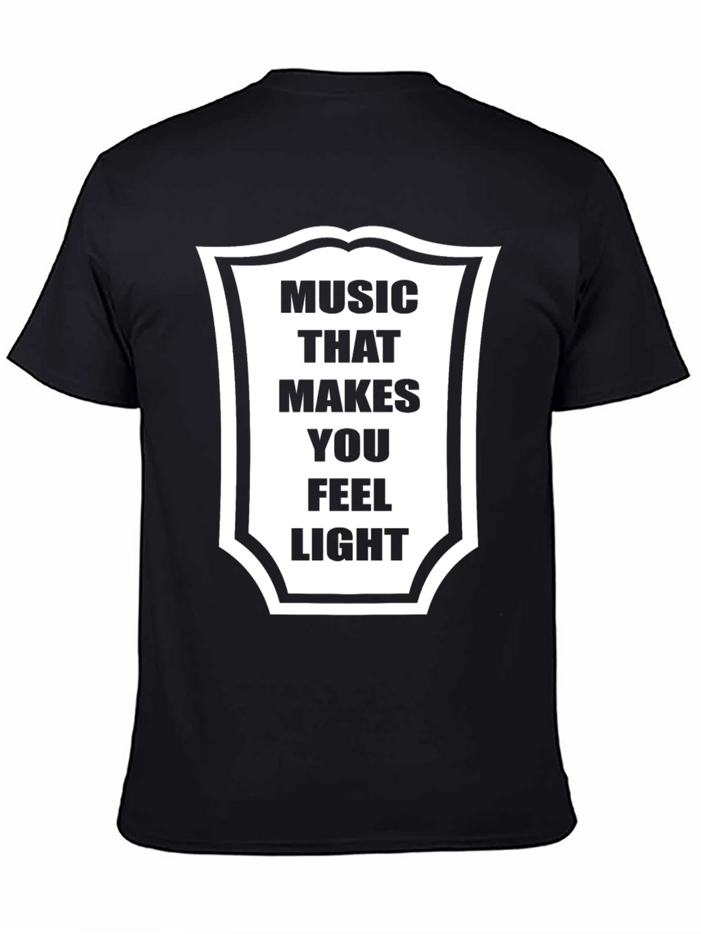 Music Makes You Feel Light Graphic T-Shirt