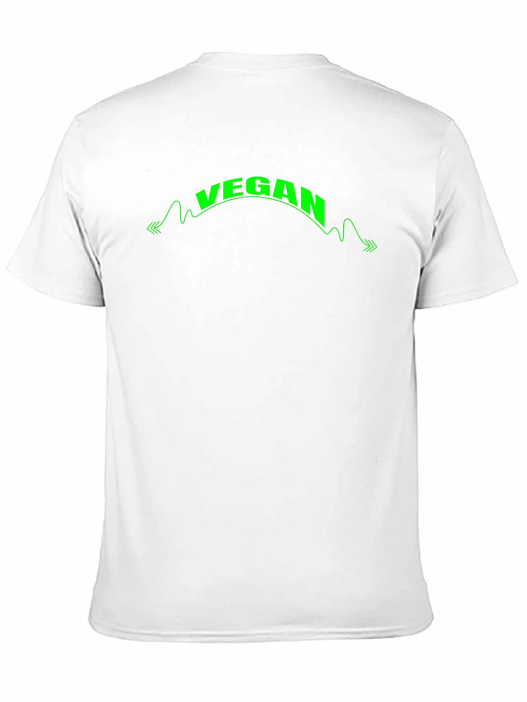 Vegan Graphic Print Black T-Shirt