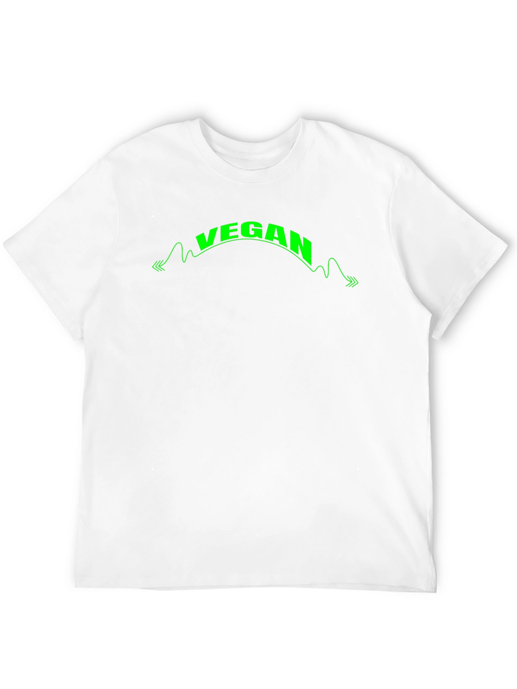 Vegan Graphic Print Black T-Shirt