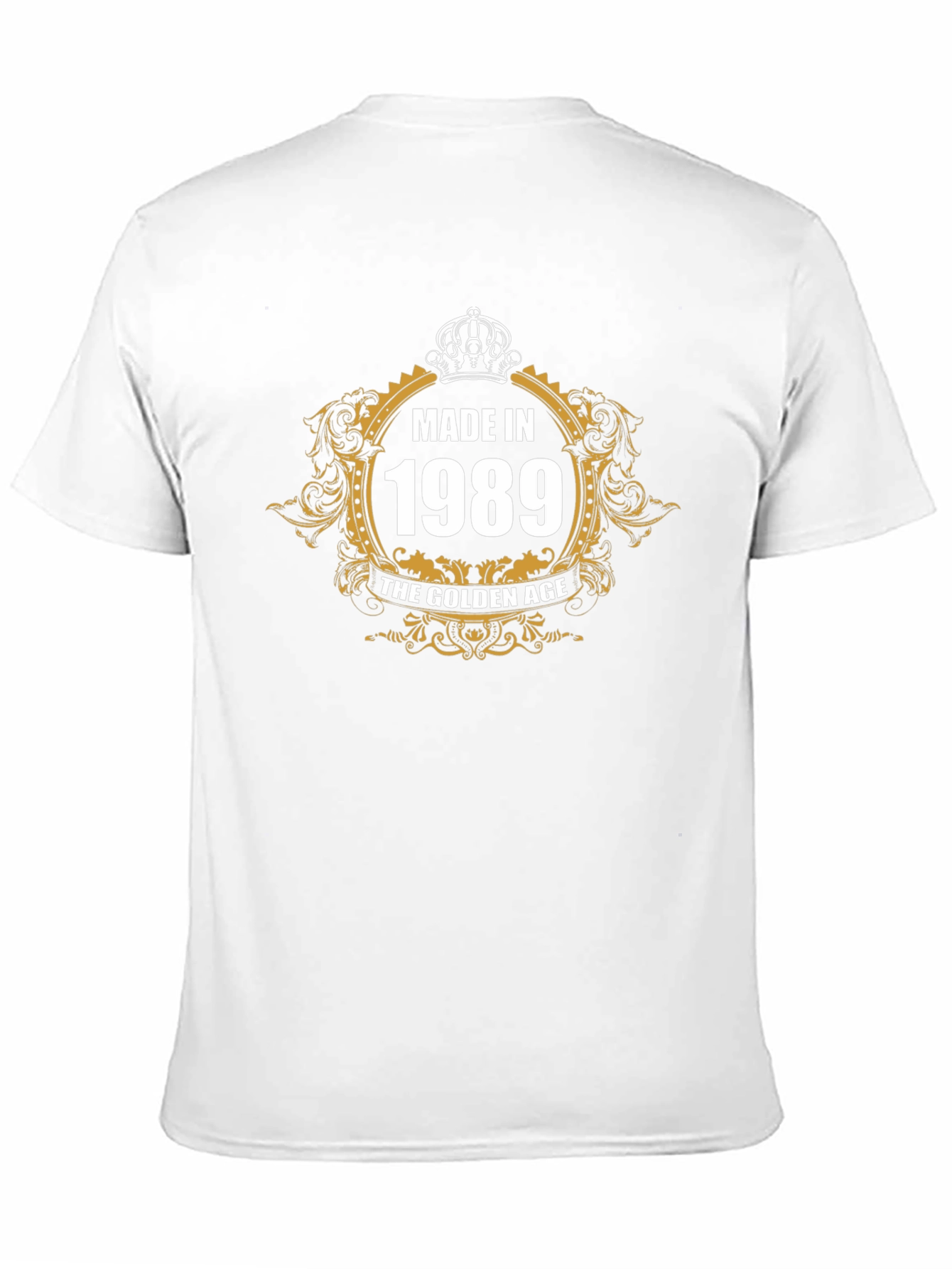 Made in 1989 Golden Age Black T-Shirt