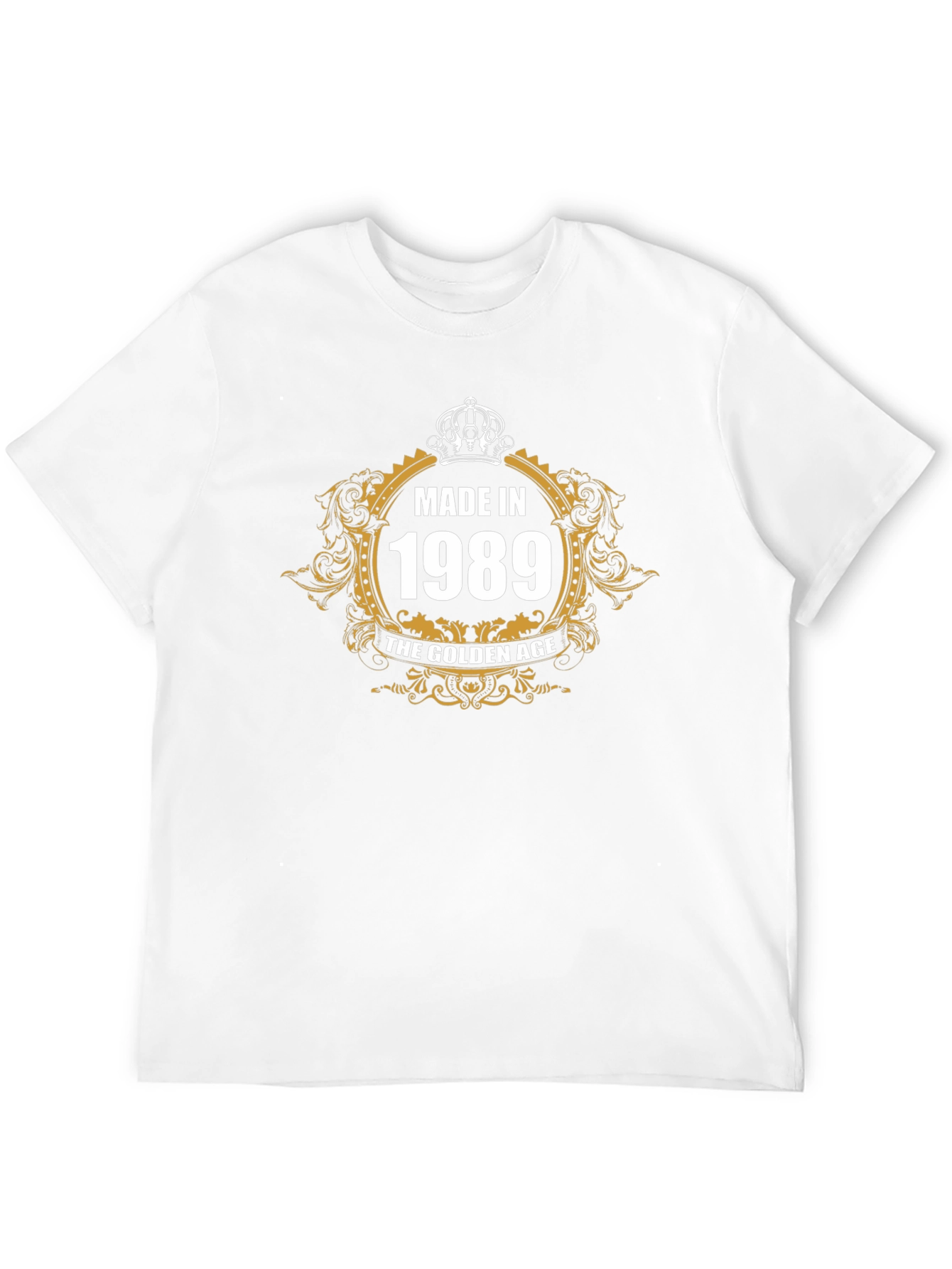 Made in 1989 Golden Age Black T-Shirt