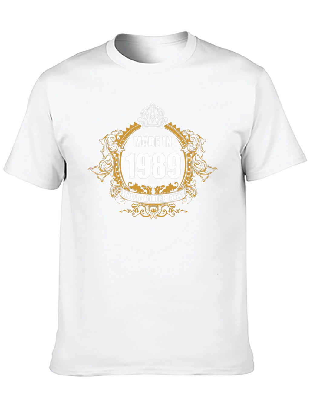 Made in 1989 Golden Age Black T-Shirt