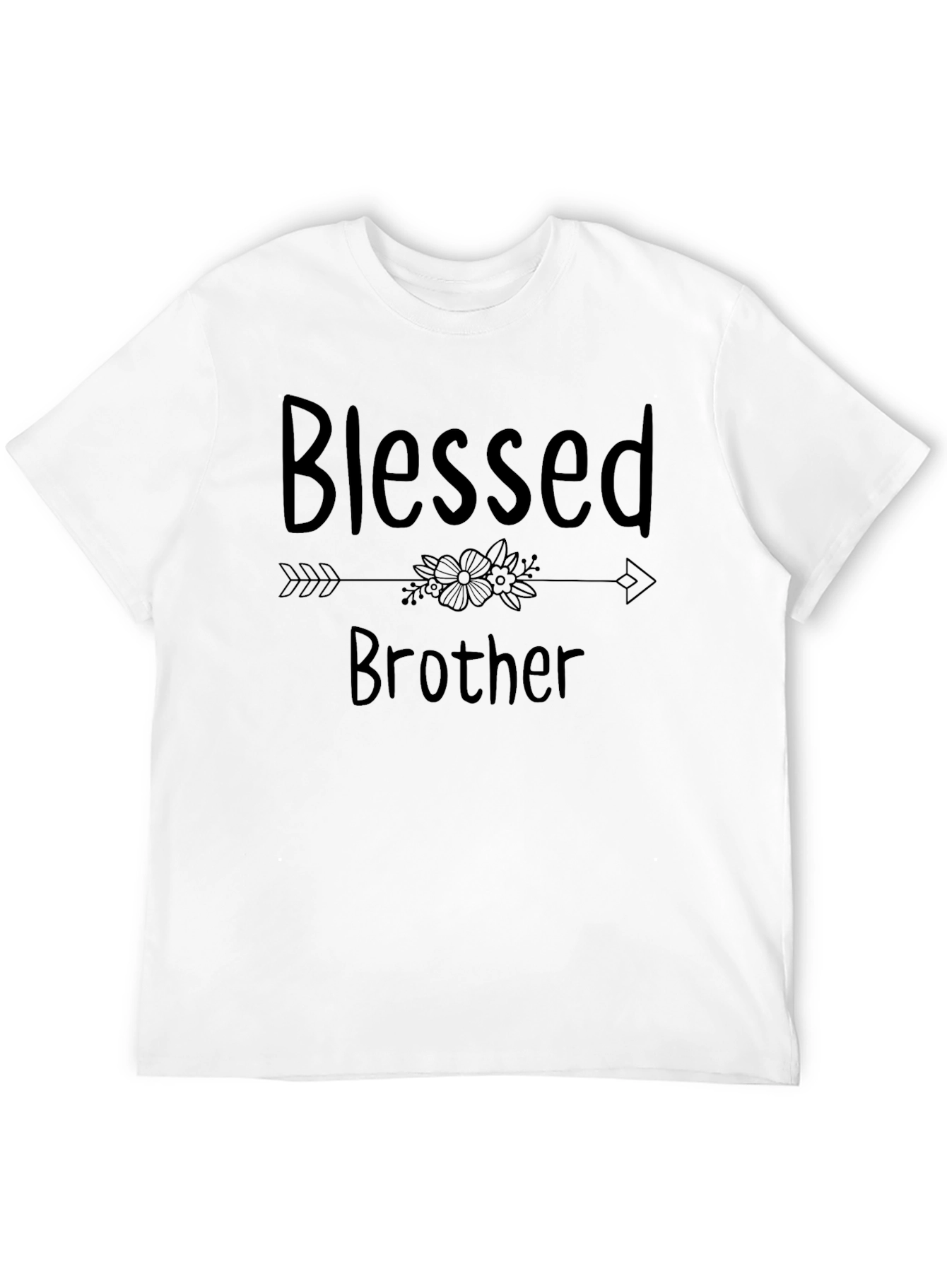 Blessed Brother Graphic Tee - Casual Menswear