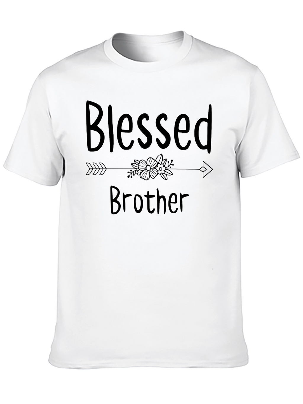 Blessed Brother Graphic Tee - Casual Menswear