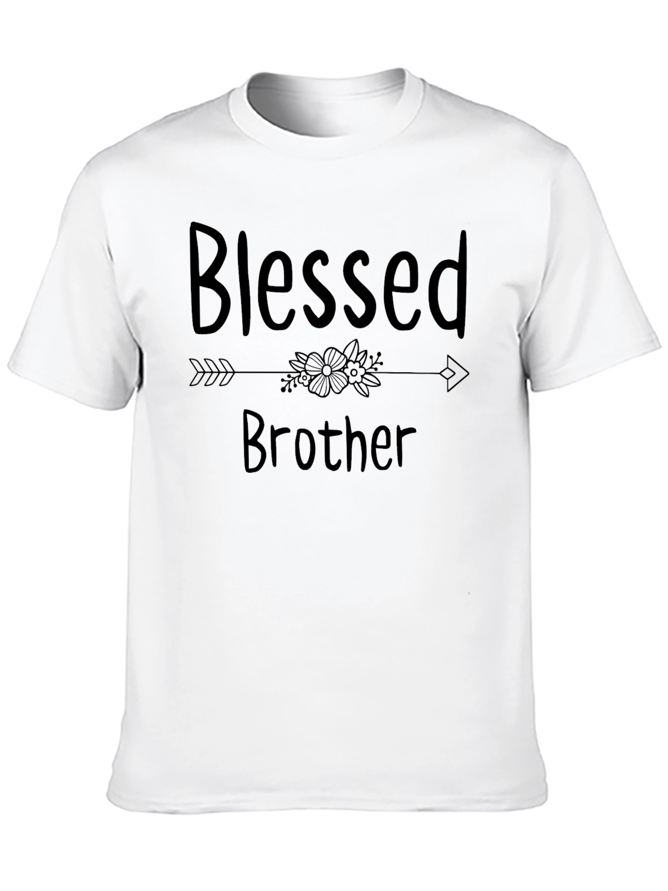 Blessed Brother Graphic Tee - Casual Menswear