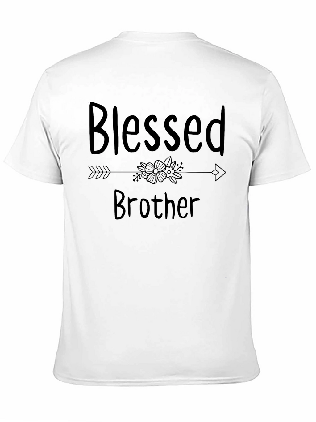 Blessed Brother Graphic Tee - Casual Menswear