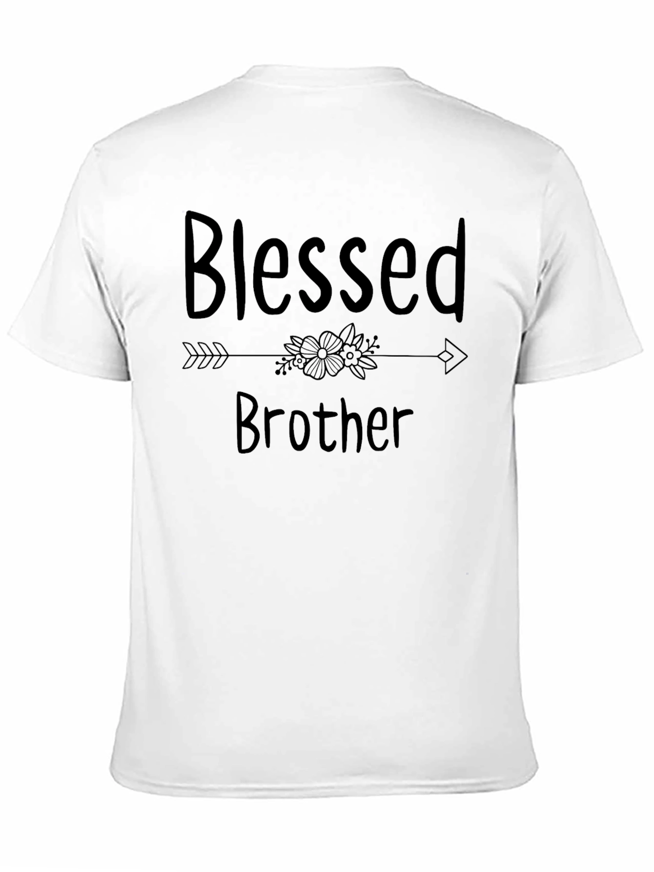 Blessed Brother Graphic Tee - Casual Menswear