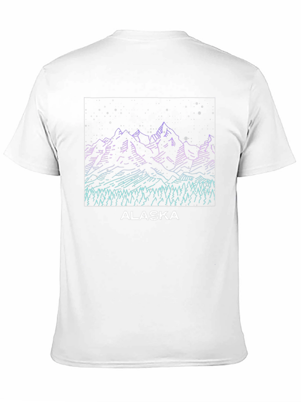 Alaska Graphic Tee - Mountain Scene