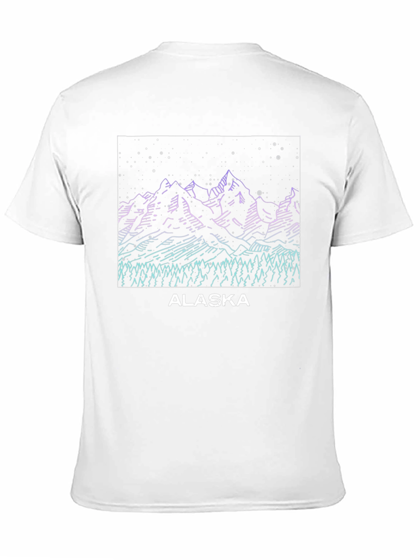 Alaska Graphic Tee - Mountain Scene