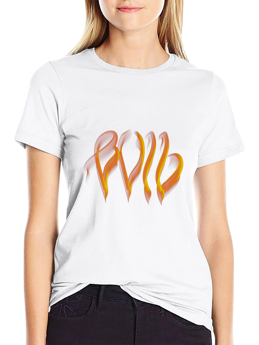 Flaming Graphic Tee - Bold & Stylish