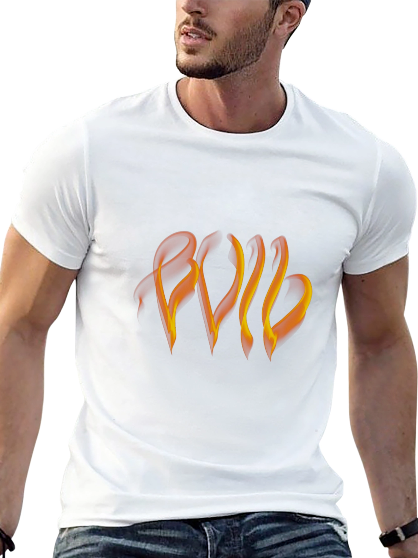 Flaming Graphic Tee - Bold & Stylish
