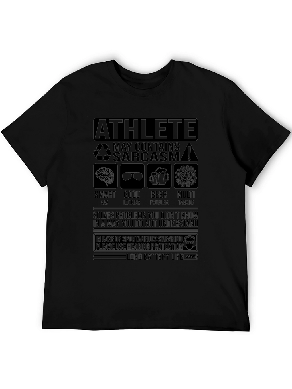 Athlete Sarcasm T-Shirt
