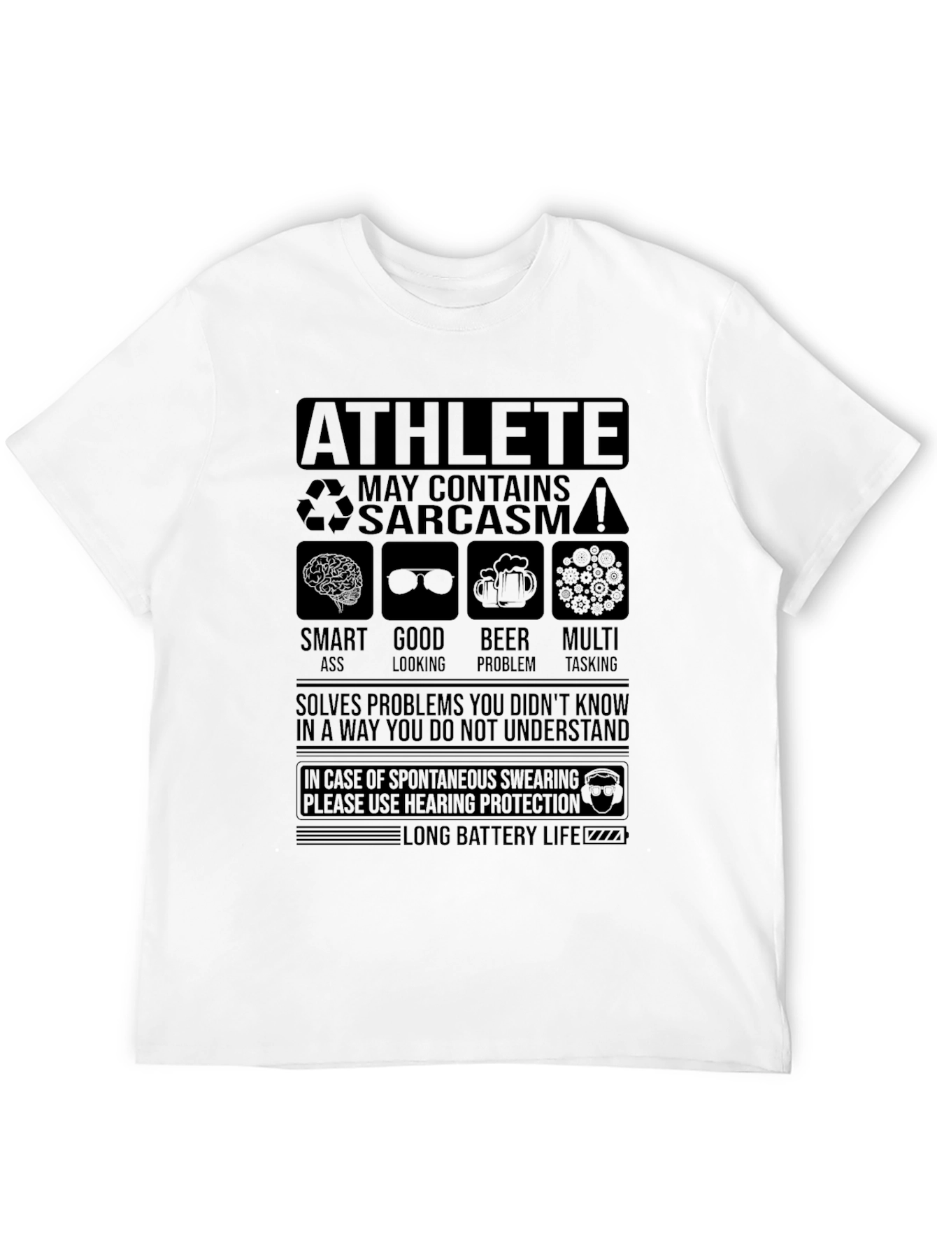 Athlete Sarcasm T-Shirt