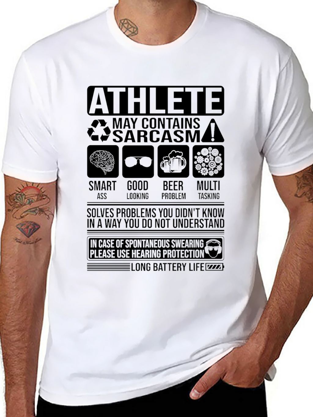 Athlete Sarcasm T-Shirt