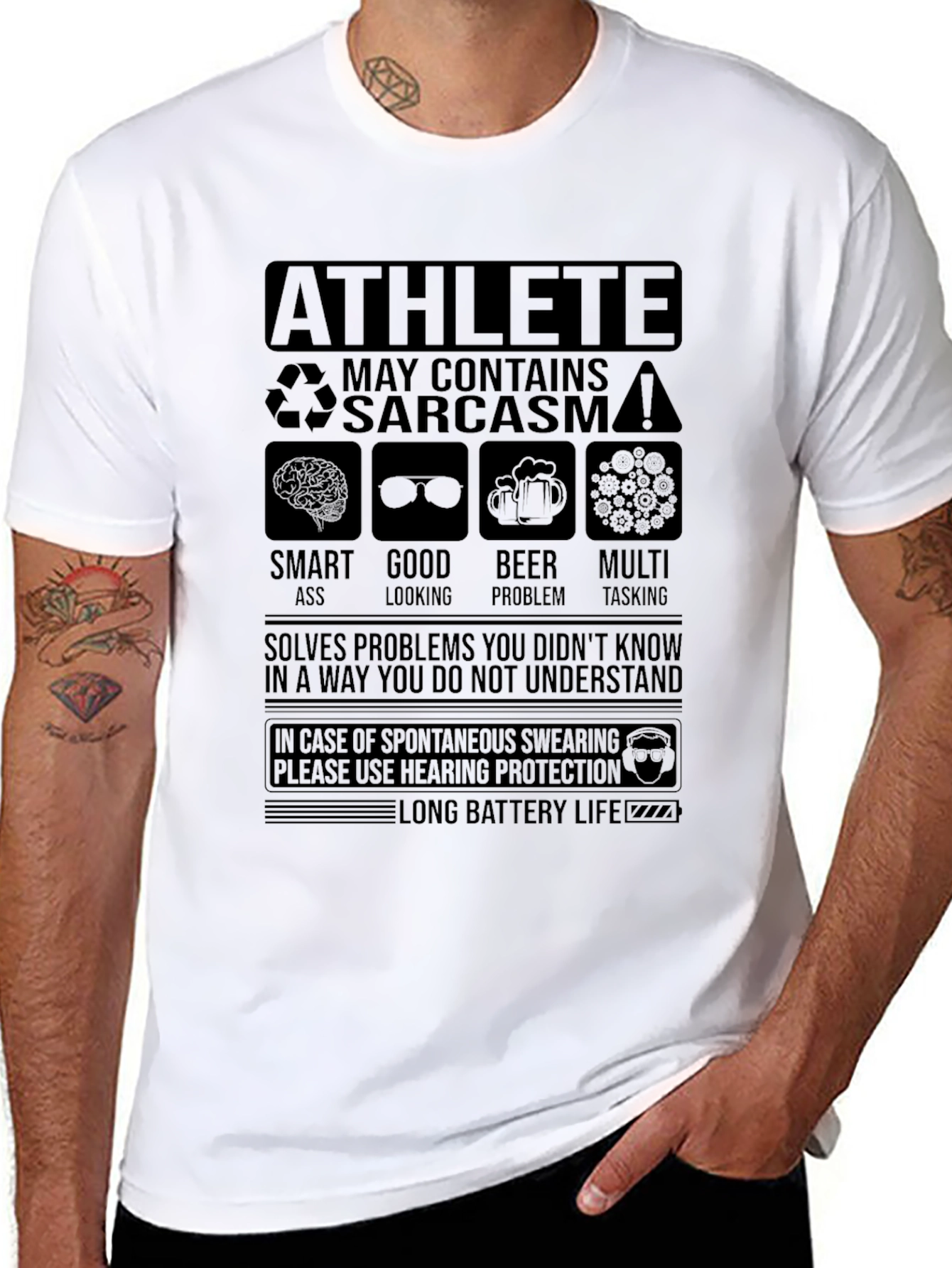 Athlete Sarcasm T-Shirt