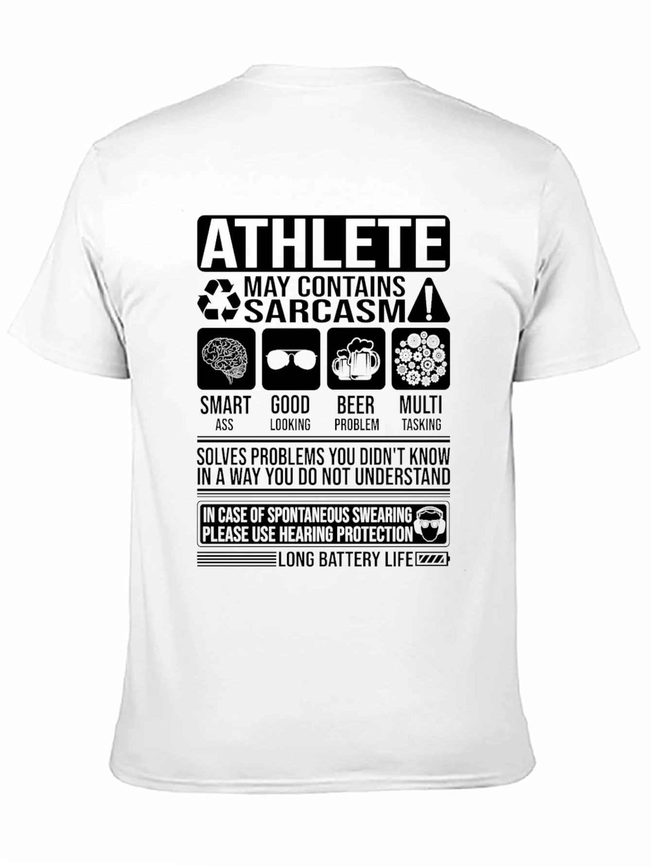 Athlete Sarcasm T-Shirt