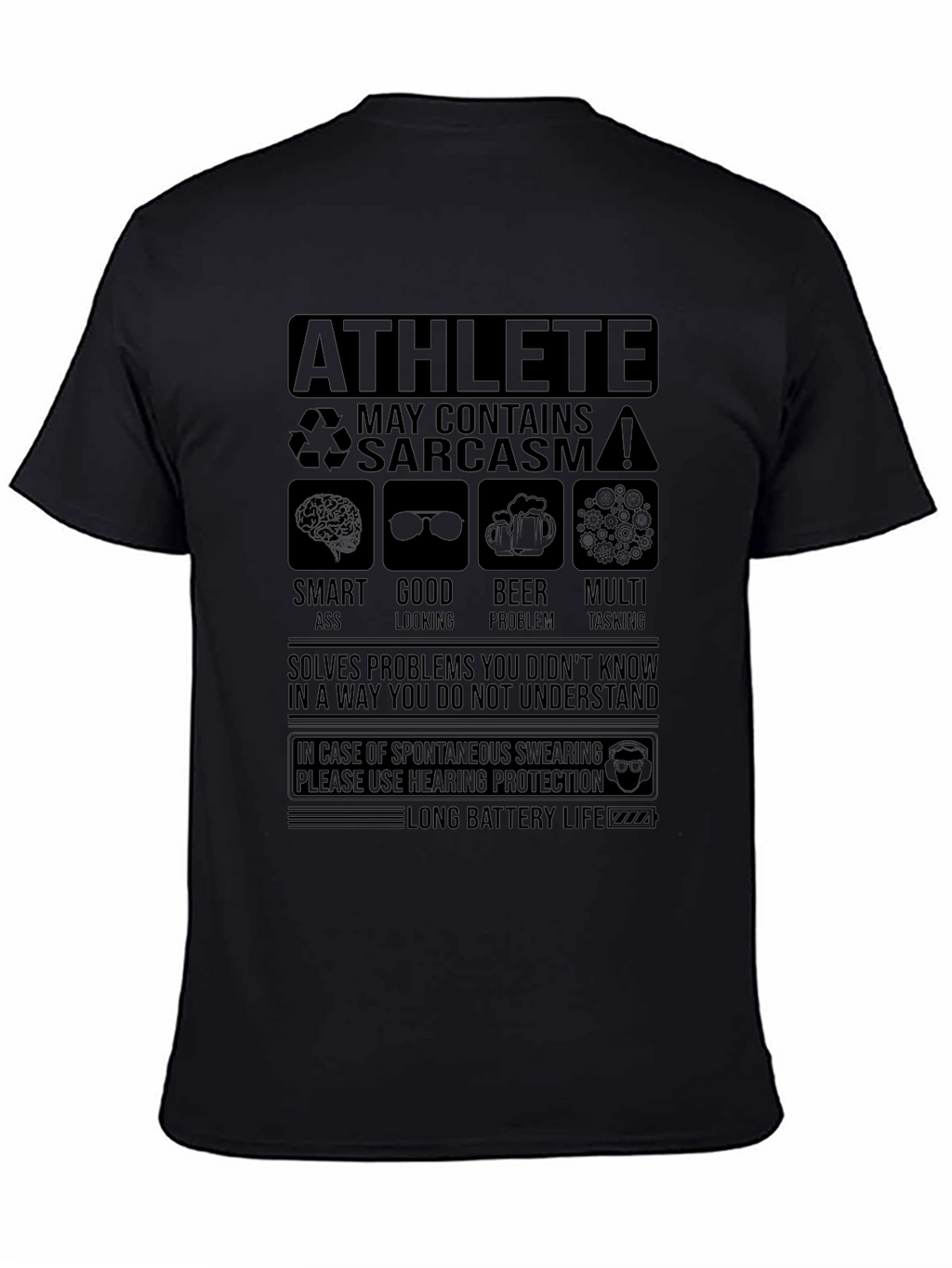 Athlete Sarcasm T-Shirt