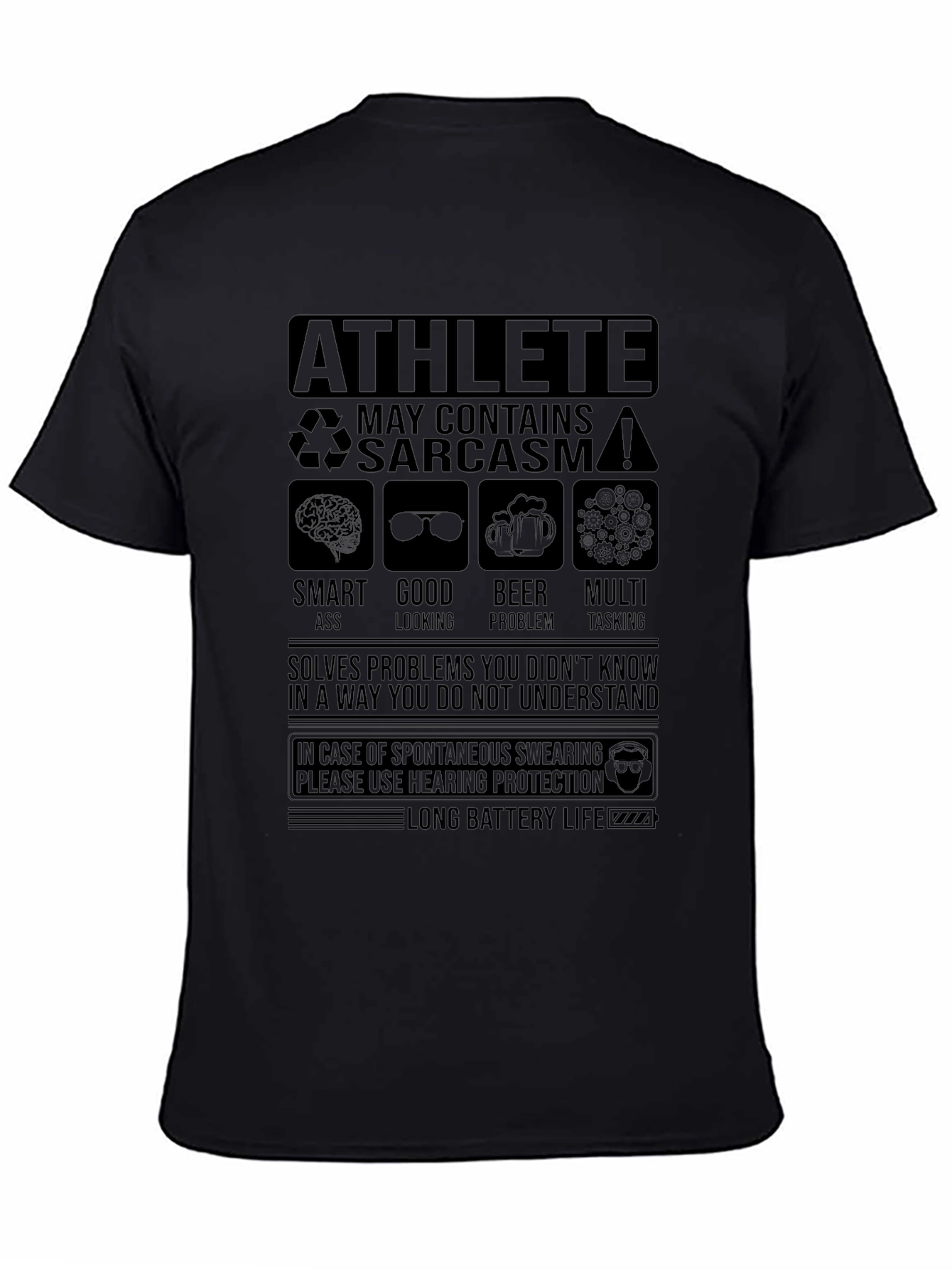 Athlete Sarcasm T-Shirt