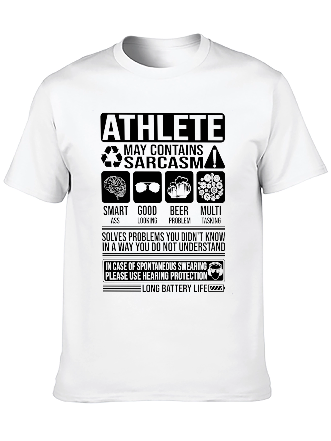 Athlete Sarcasm T-Shirt
