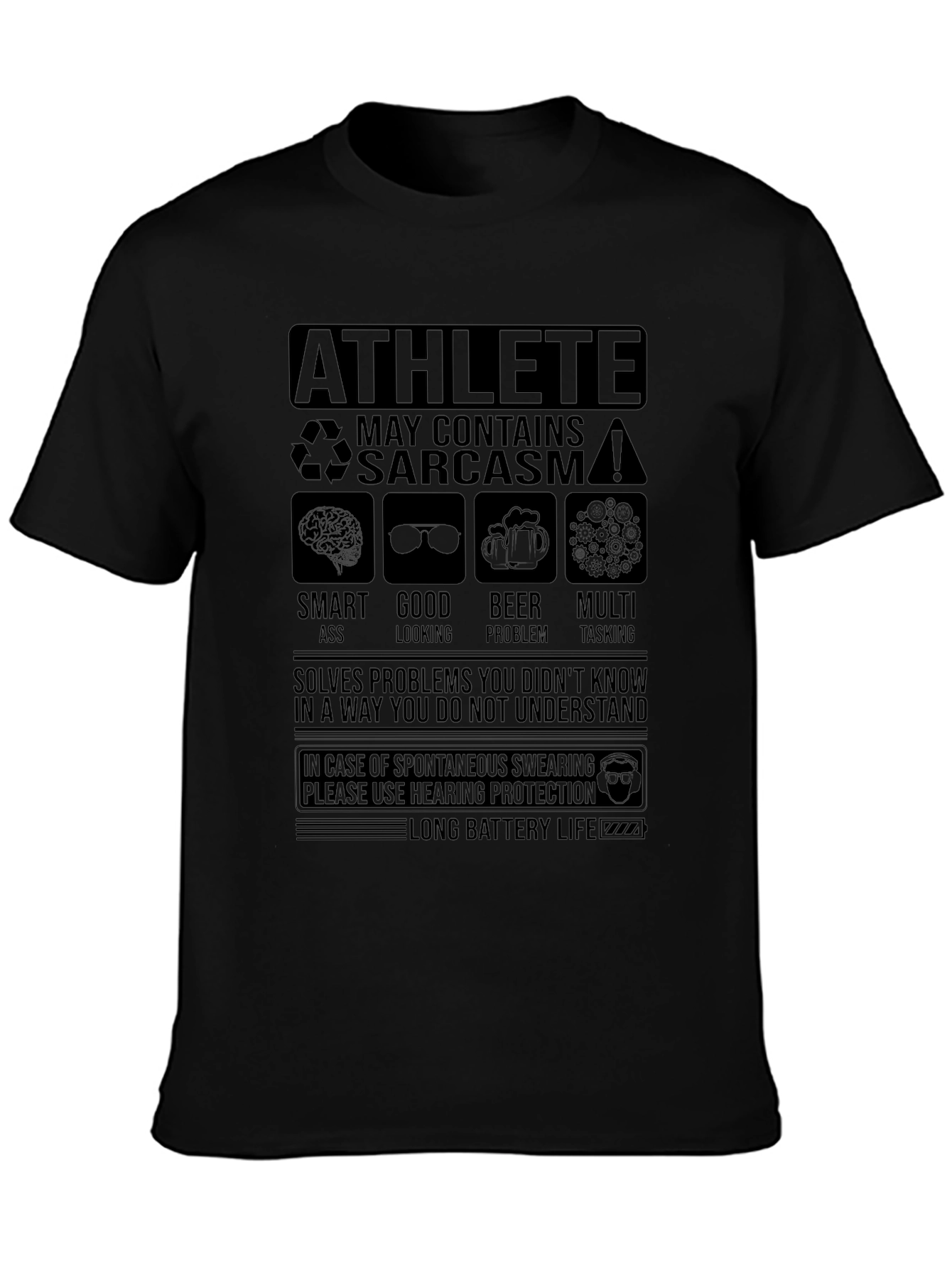 Athlete Sarcasm T-Shirt