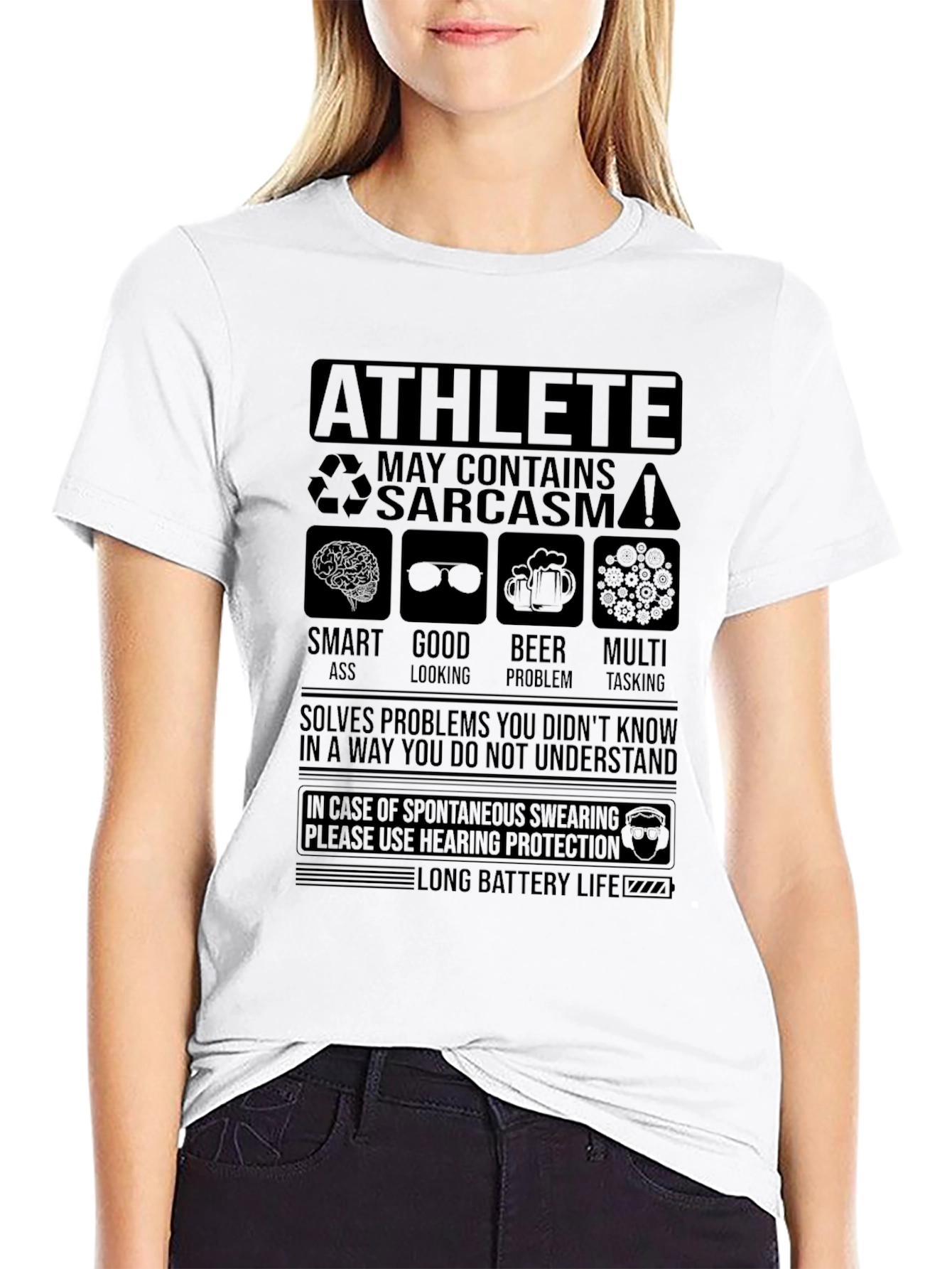 Athlete Sarcasm T-Shirt