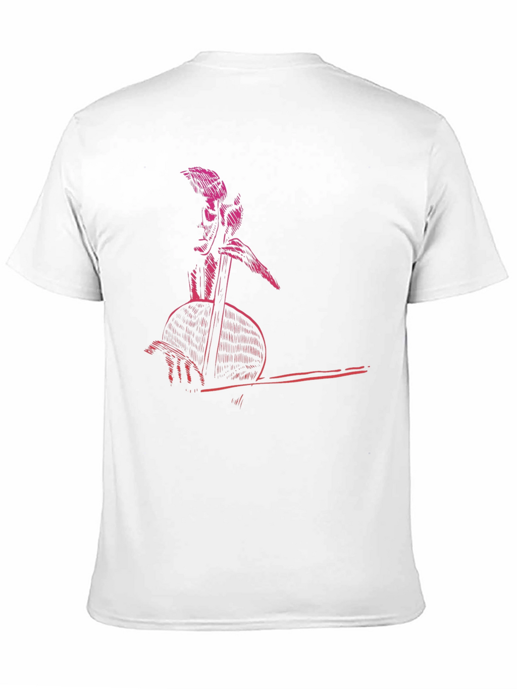 Retro Musician Graphic Tee - Cool Black T-Shirt