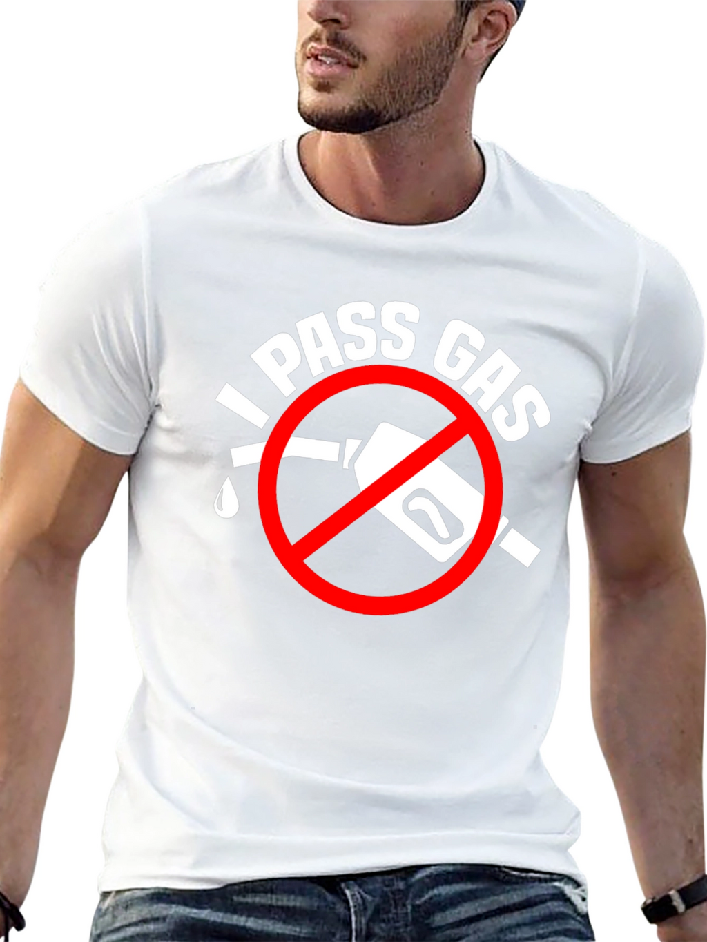 I Pass Gas T-Shirt - Funny Graphic Tee