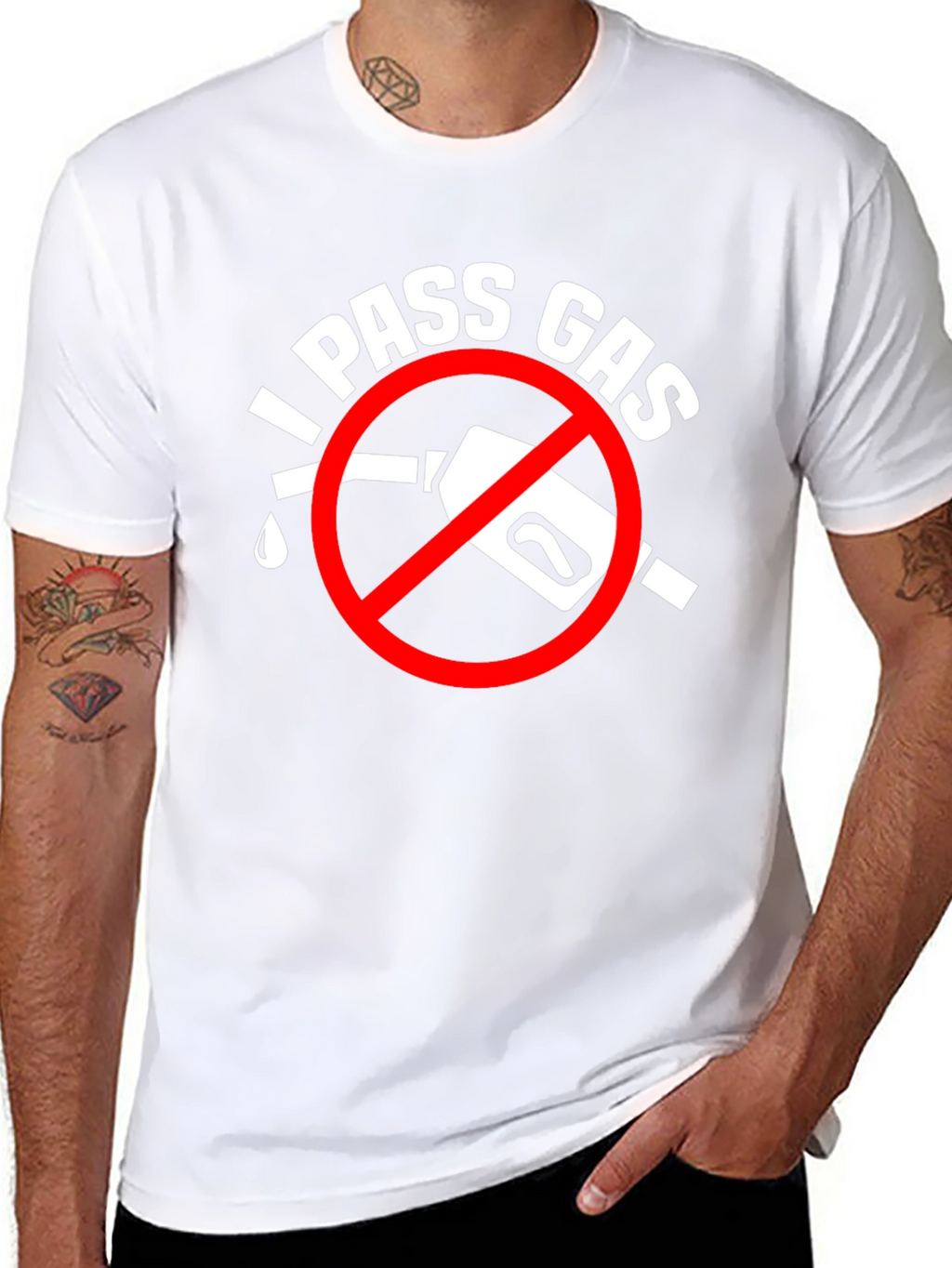 I Pass Gas T-Shirt - Funny Graphic Tee