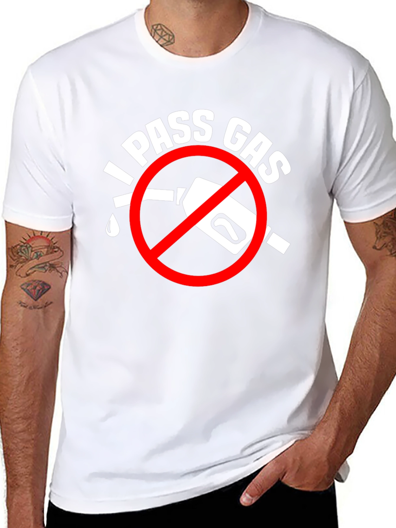 I Pass Gas T-Shirt - Funny Graphic Tee